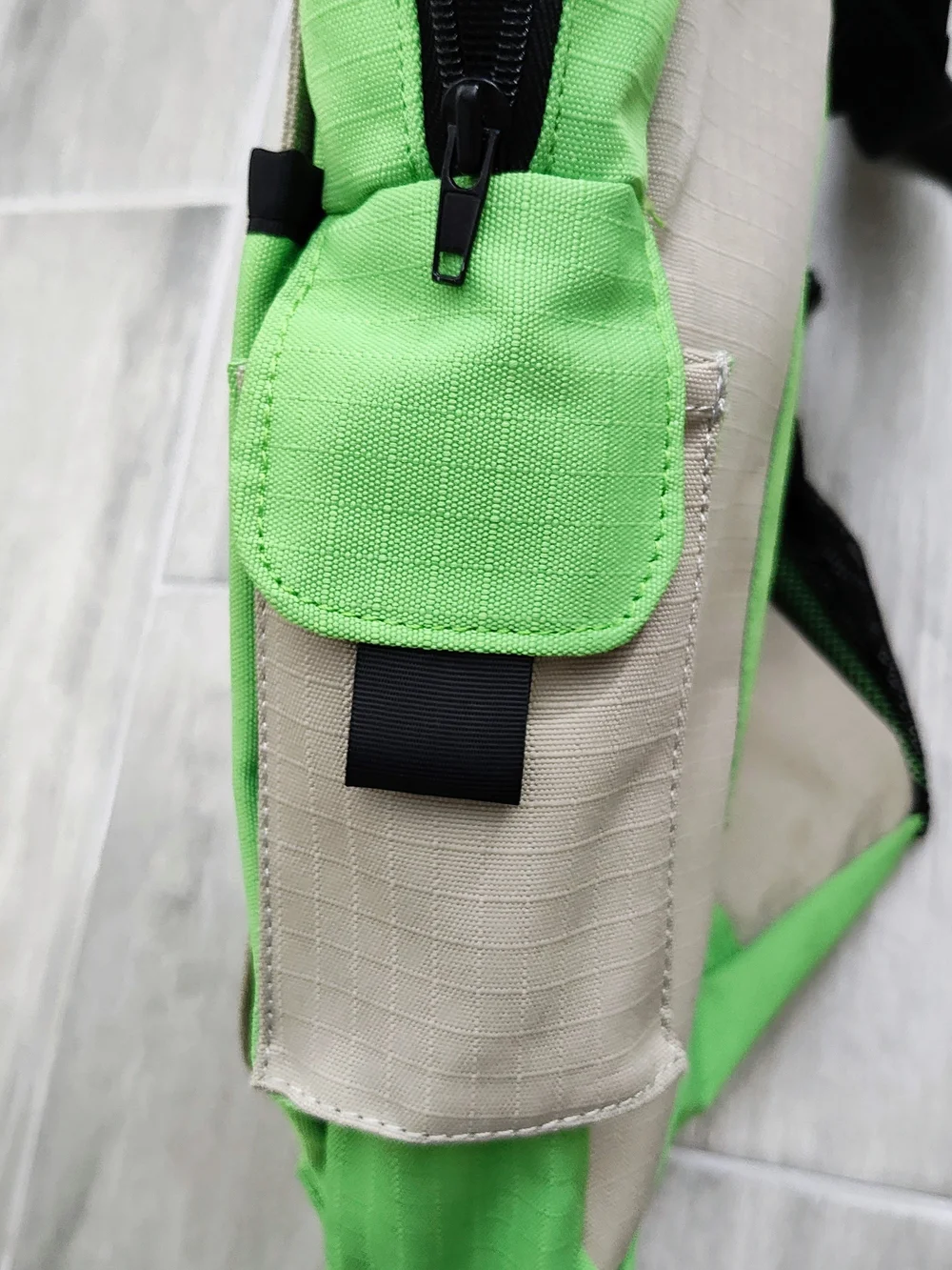 Green Baby Diaper Bag with Changing Mat